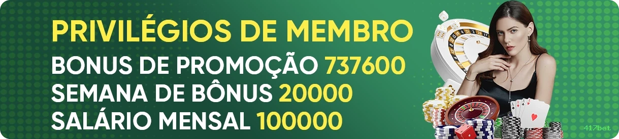 Ganhar e sacar na 417bet